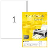 TOP STICK universele etiketten, 200 x 297 mm, wit