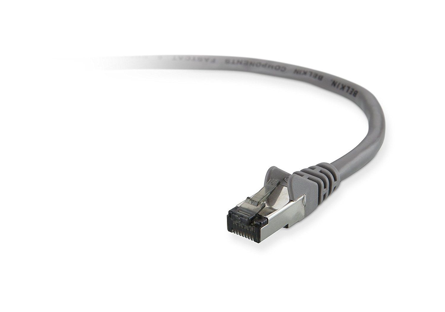 Belkin 2m Cat5e STP U/FTP Netwerkkabel Grijs