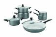 TV - Unser Original 04451200133 Bratmaxx Mega-kookset keramiek, 15-delig, antraciet