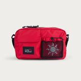 Long Weekend Santa Fe Shoulder Bag 3L Cameratas Schoudertas Chili Red