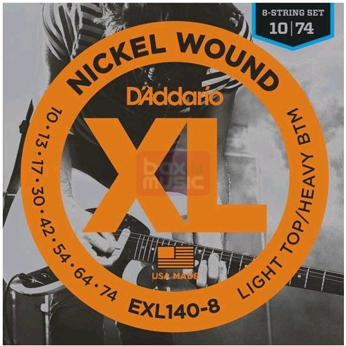 D'ADDARIO EXL140-8 Gitaarsnaren Set