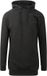 Just Hoods Hoodie Dress JH015 - Jet black - XL