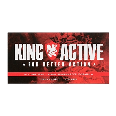 King Active Libidopil 100 Natuurlijke Kruiden Capsules