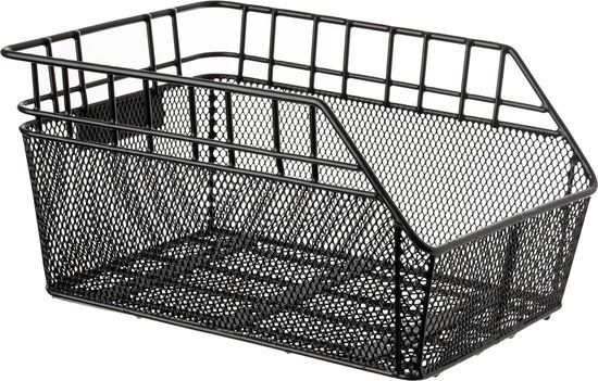 Fastrider Olav Rear Bicycle Basket - Black - 13L