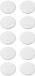 Westcott magneten - wit - Ø 40x8,5mm - 2500g - 10 stuks - AC-E1082