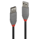 LINDY 36691 USB 2.0 kabel type A/anthra line m/0,5 m
