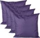 Anna's Collection Coussins d'extérieur 4 pièces Violet 45x45 cm