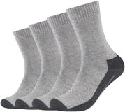Camano Sportsokken 4-Pack Grijs Maat 35-38 Unisex