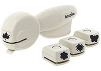 INNSPIRO Cassette Punch Punch Set met 4 patronen Natuur 16 mm.