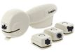 INNSPIRO Cassette Punch Punch Set met 4 patronen Natuur 16 mm.