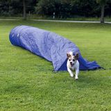 Topmast Witjesverzendhuis Dog Agility Tunnel 5 Meter Blauw 100% polyester