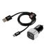 Lampa 2 in 1 Lader Micro Usb Fast Charge 2400mA 12/24V