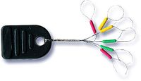 Zebco Siliconen tapstop beetmelder, kleurrijk, L