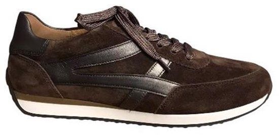 Gabor Dames Sneakers Bruin Suède Nub/L Veter 6536 5