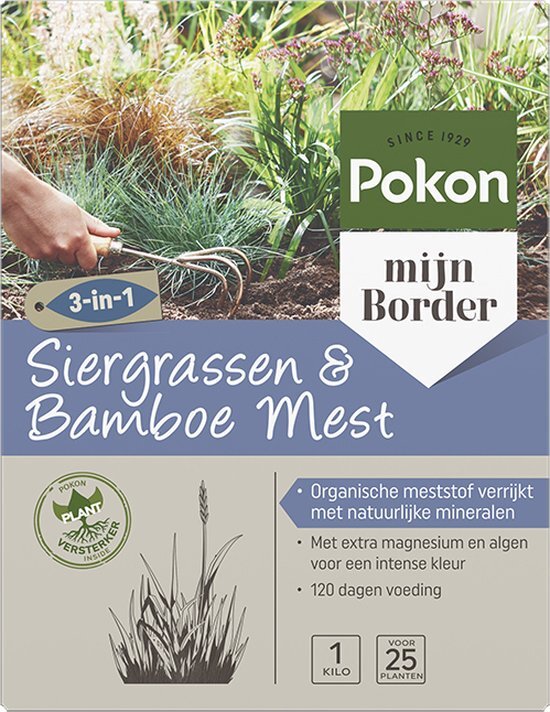 Pokon Siergrassen & Bamboe Mest 1kg
