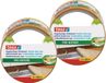 Tesa ruban adhésif double face pour tapis - 3x pièces - rouleau 5 mètres - Pro Nature