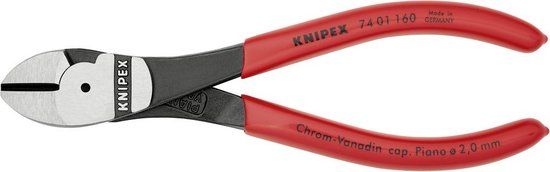 Knipex 74 01 160 Kracht Zijsnijtang - 160mm