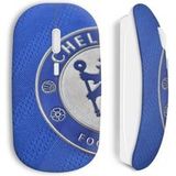 Chelsea FC Blauw Logo Voetbal Draadloze Muis