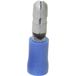 TRU COMPONENTS 1583183 Connecteur rond 1,50 mm² 2,50 mm² Ø broche : 4 mm Partiellement isolé Bleu 1 pièce(s)