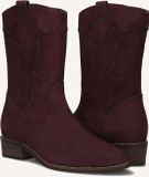 Wysh Nolia Laarzen - Nubuck - Meisjes - Paars - Maat 35