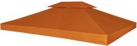 vidaXL Partytent Doek - Partytent Daken - Vervangend tentdoek prieel 310 g/m² 3x4 m oranje