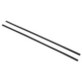 Audi 4G9071633A Profielafdekstrip, geribbeld, voor basisdragers dakdragers met T-groefprofiel