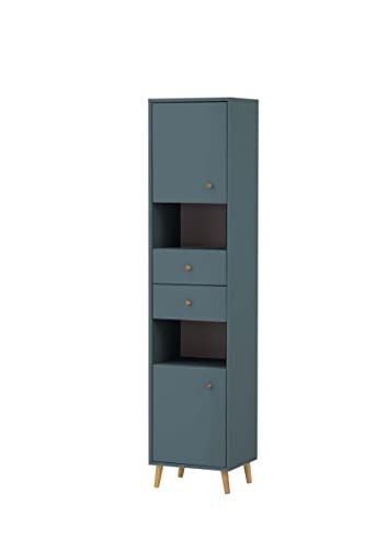 Schildmeyer Bjarne Hoge Kast - Fjord - 40,3 x 33 x 173,3 cm
