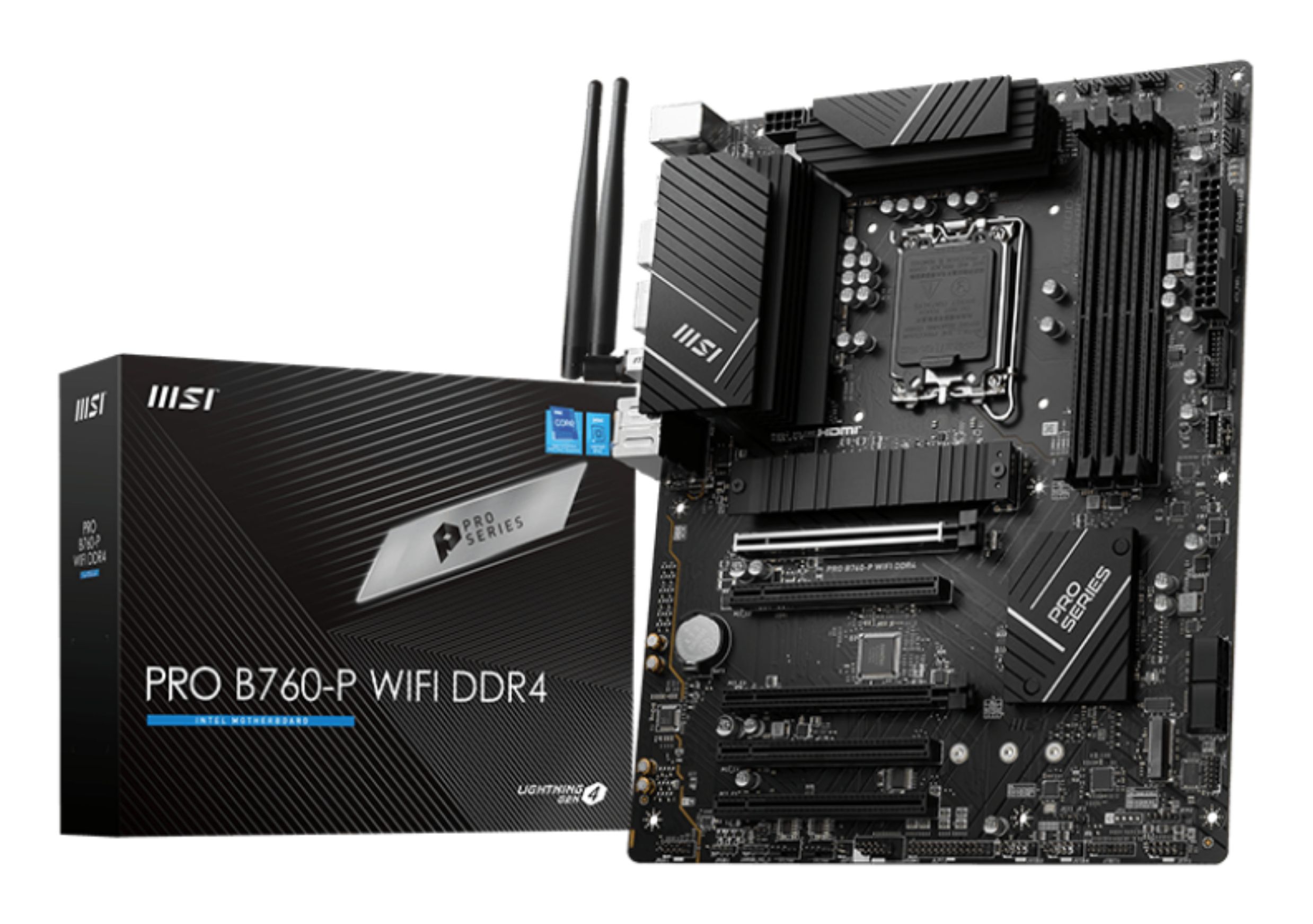 MSI PRO B760-P WIFI DDR4 Motherboard - LGA 1700 - ATX
