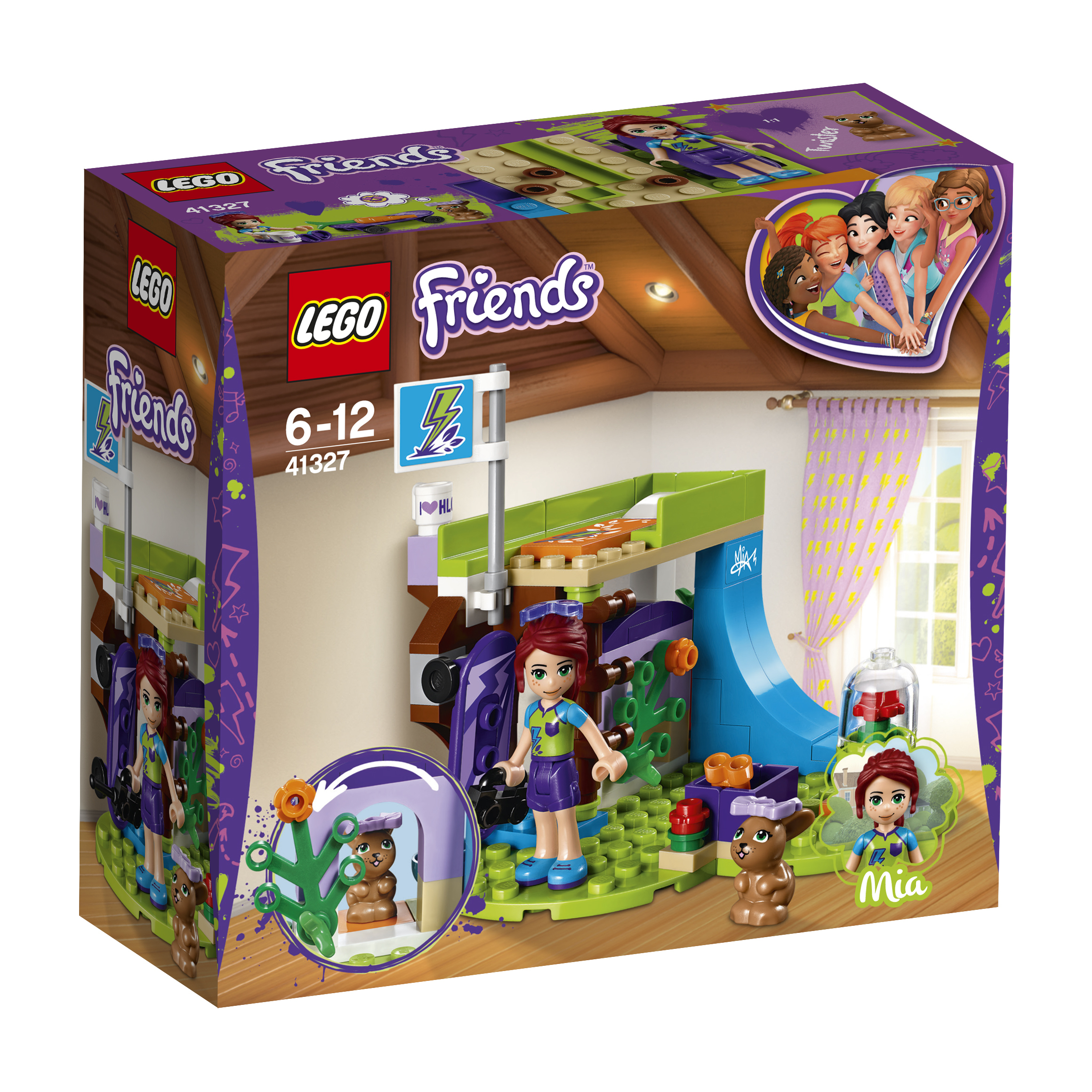 lego Friends Mia s slaapkamer 41327