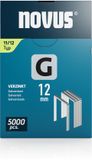 Novus Tools 042-0768 Nieten met plat draad Type 11 5000 stuk(s) Afm. (l x b) 12 mm x 10.6 mm