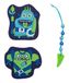 DerDieDas Wisselknoppen 3 TLG. Monster, Neon Monster, Wisselknoppen, 3-delig.