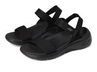 Skechers Go Walk Arch Fit 2.0 Zandal Dames Sandalen Zwart