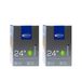 Schwalbe AV10 binnenband, uniseks, zwart, 24 inch x 1,5 (40 mm Schrader ventiel) - 2 stuks