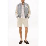 Tommy Hilfiger Mix Media Varsity Bomber Authentic Marl/newsprint Taille: XXL