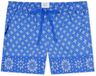 Schiesser Dames Short aquarium Gebloemd Viscose/Katoen