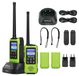 Talkie-walkie GPS BDS - Ip54 - Lampe de poche LED - Duplication sans fil - 1,77 pouce