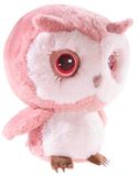 HEUNEC 325067 pluche dier, zacht roze met wit