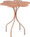 Mica Decorations Fleuri Table de bistrot - H73 x Ø70 cm - Fer - Terre