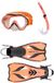 Beuchat Oceo PMT Snorkelset Orange EU 24-26