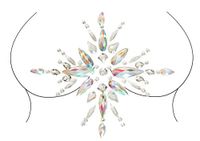 Leg Avenue Carnaval Soleil Body Jewels Sticker, Onesize (Transparant)