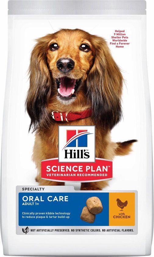 Hill's Science Plan Adult Oral Care Medium Kip - Hondenvoer - 12 kg