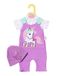 Zapf Dolly Moda Knitted Romper and Hat 43cm