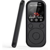 ELVANZA Draagbare Bluetooth-speler, MP4 met groot HD-scherm, 16 GB, zwart