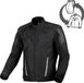 Macna Sevent waterdichte motorfiets textieljas Zwart L