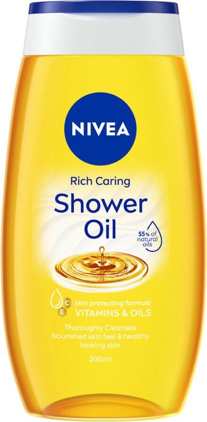 NIVEA Natural Shower Oil - 200 ml