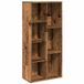 vidaXL Boekenkast - 50x25x104 cm - Oud houtkleurig