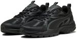 Puma Milenio Tech Sneakers - Mannen - Lage sneakers - Textiel - Rubber - Puma Black-Shadow Gray - Maat 47