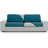 ECOMMERC3 Bi-elastische bankovertrek, maat L, fauteuilhoes, kleur Eseraldgroen
