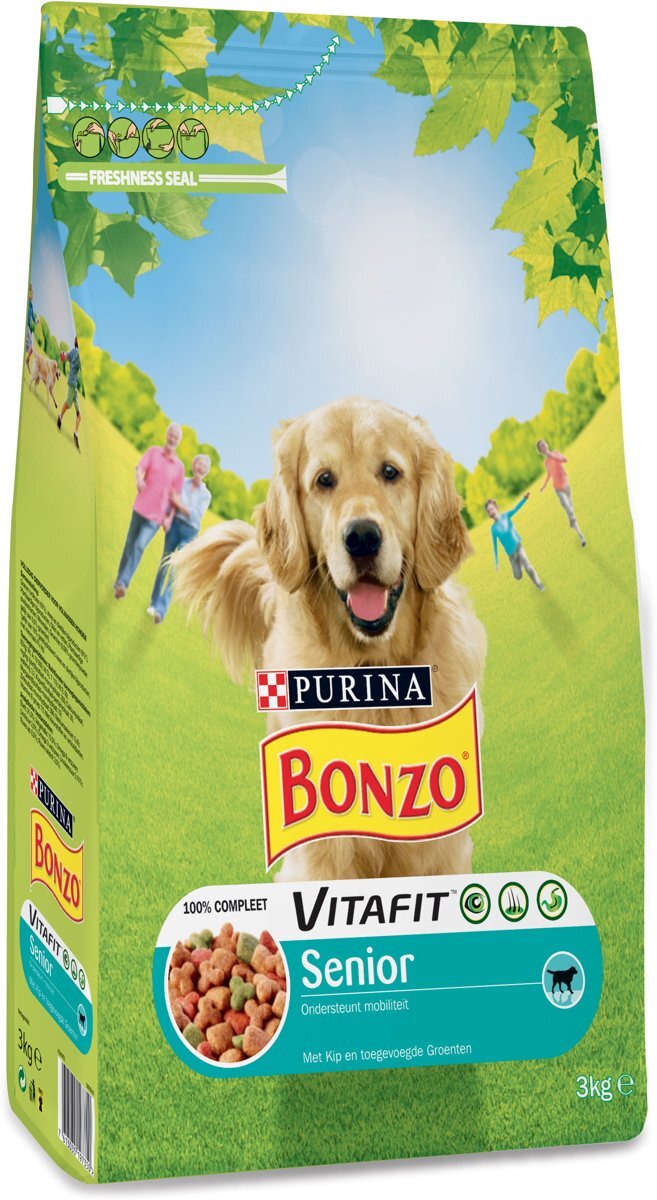 BONZO Senior Kip Hondenvoer - 3 kg