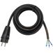 NWP Schuko aansluitkabel 3m 230V 16A IP54 TITANEX H07RN-F 3G2,5 rubberen kabel met adereindhulzen